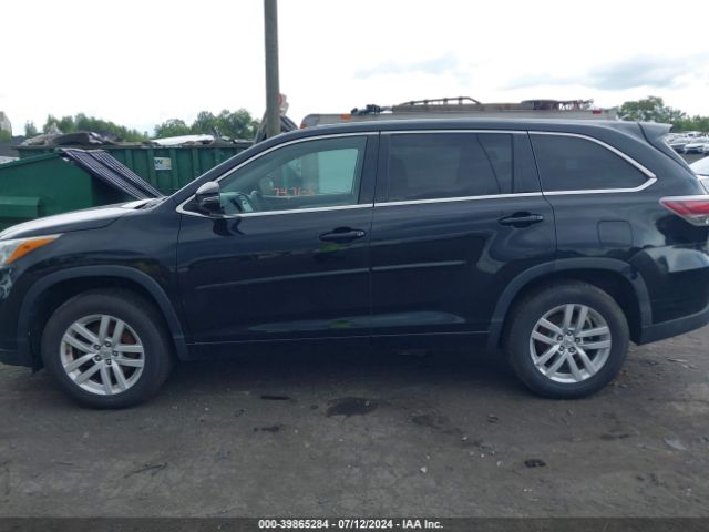 5TDZKRFH0FS041320 Toyota Highlander Le V6