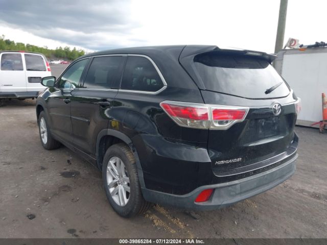 5TDZKRFH0FS041320 Toyota Highlander Le V6