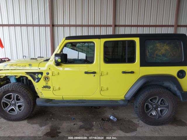 1C4HJXDN6PW530771 Jeep Wrangler 4-door Sport S 4x4