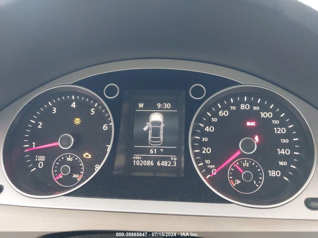 Продажа на аукционе авто 2011 Volkswagen Cc Sport, vin: WVWNP7AN8BE726425, номер лота: 39865647