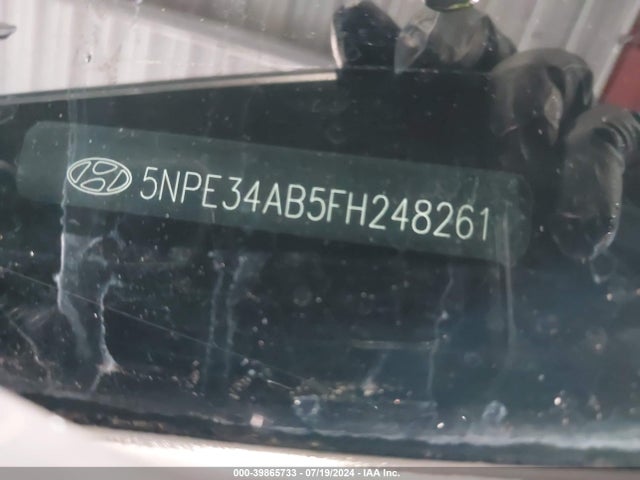 Hyundai Sonata Limited 2.0t 2015 5NPE34AB5FH248261 Image 9