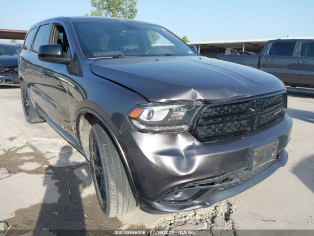1C4RDHAG0JC186211 Dodge Durango Sxt Rwd