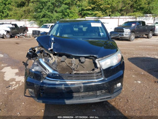5TDKKRFH2GS186815 Toyota Highlander Xle V6