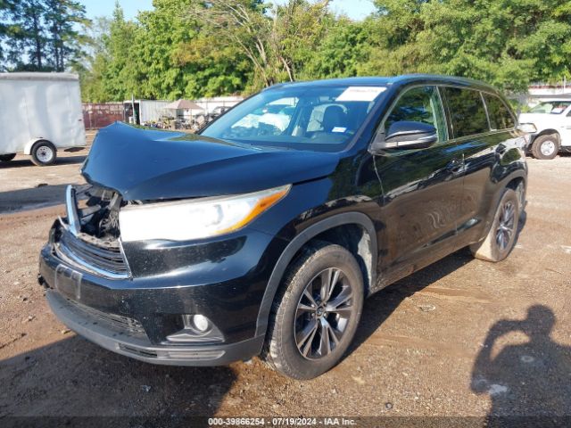 5TDKKRFH2GS186815 Toyota Highlander Xle V6