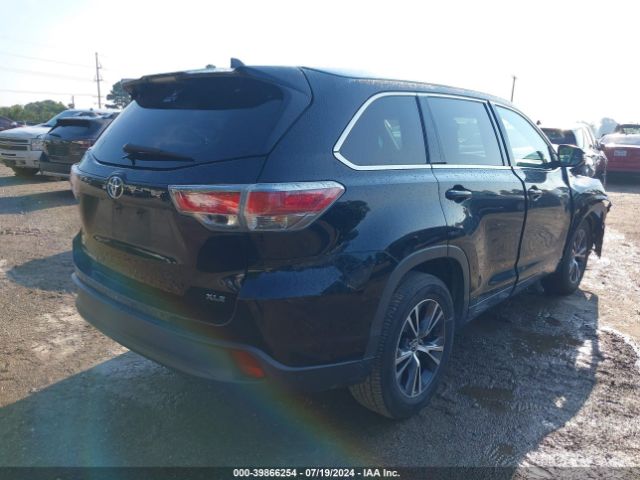 5TDKKRFH2GS186815 Toyota Highlander Xle V6