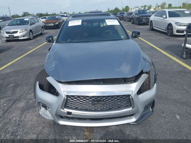 JN1FV7AP0JM461602 Infiniti Q50 3.0t Red Sport 400
