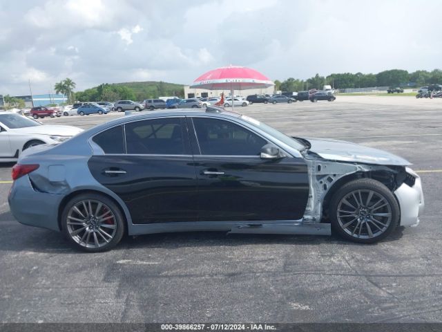 JN1FV7AP0JM461602 Infiniti Q50 3.0t Red Sport 400