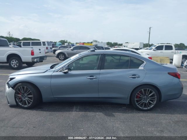 JN1FV7AP0JM461602 Infiniti Q50 3.0t Red Sport 400