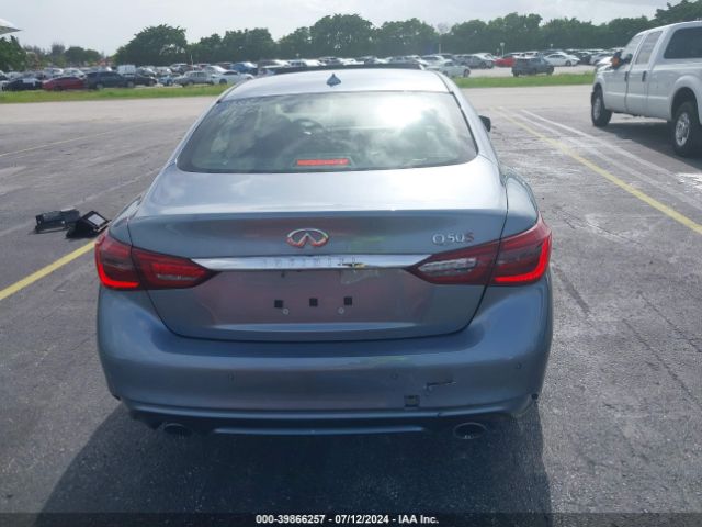 JN1FV7AP0JM461602 Infiniti Q50 3.0t Red Sport 400
