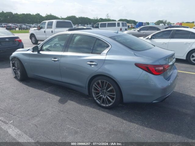 JN1FV7AP0JM461602 Infiniti Q50 3.0t Red Sport 400