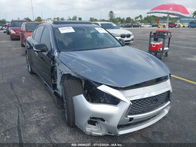 JN1FV7AP0JM461602 Infiniti Q50 3.0t Red Sport 400
