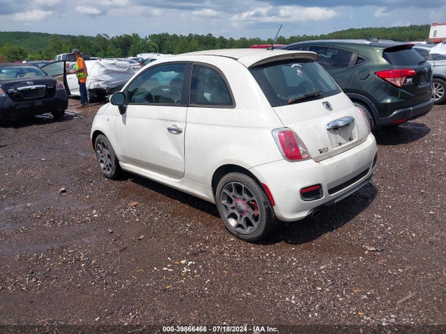2012 FIAT 500 3C3CFFBR9CT109952 Photo 2