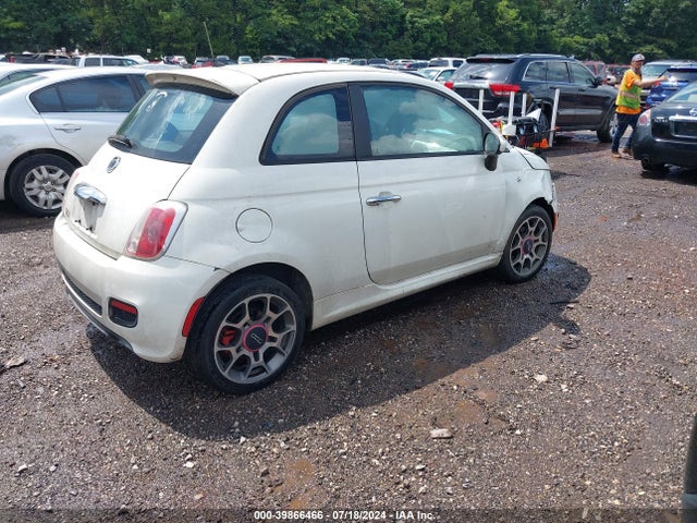 2012 FIAT 500 3C3CFFBR9CT109952 Photo 3