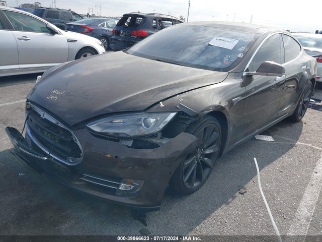 2014 TESLA MODEL S 5YJSA1H13EFP51451 Photo 1