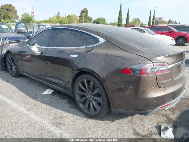 2014 TESLA MODEL S 5YJSA1H13EFP51451 Photo 2