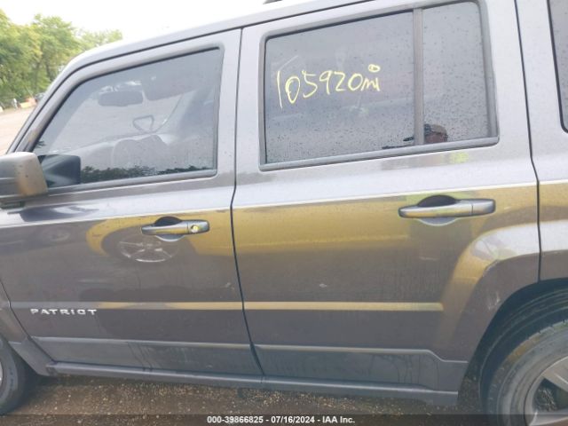 1C4NJPFA6GD683658 Jeep Patriot High Altitude Edition