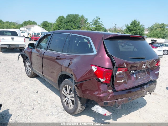 Honda Pilot Ex-l 2016 5FNYF6H56GB111166 Image 3