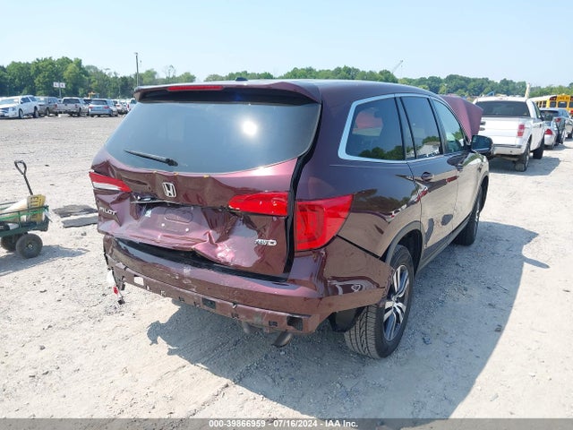 Honda Pilot Ex-l 2016 5FNYF6H56GB111166 Image 6