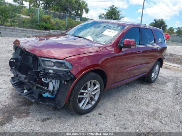 1C4RDJDG5NC137756 Dodge Durango Gt Plus Awd