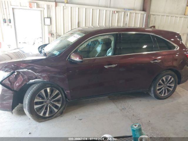 5FRYD4H42GB026891 Acura Mdx Technology   Acurawatch Plus Packages/technology Package