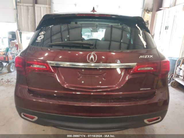 5FRYD4H42GB026891 Acura Mdx Technology   Acurawatch Plus Packages/technology Package
