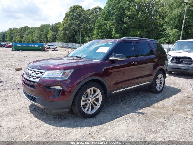 Ford EXPLORER XLT 2018 1FM5K7D87JGA17858 Image 2