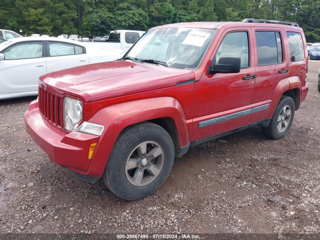 39867490 :رقم المزاد ، 1J8GP28K38W198991 vin ، 2008 Jeep Liberty Sport مزاد بيع