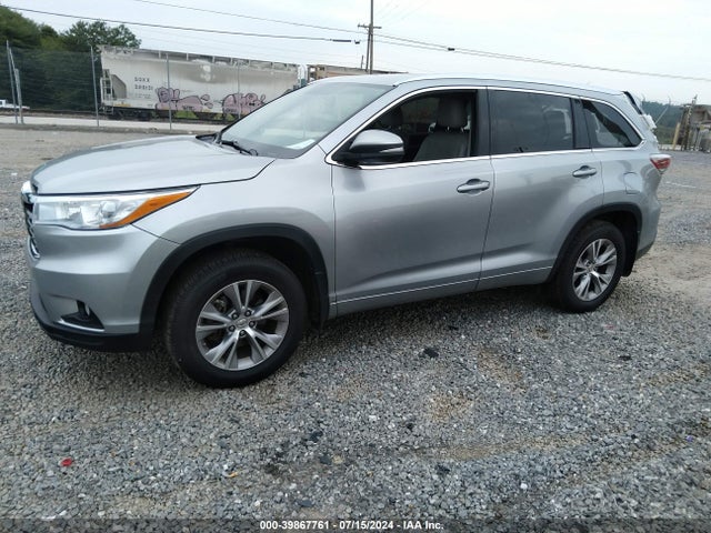 Toyota Highlander Xle V6 2015 5TDJKRFH5FS091353 Image 2
