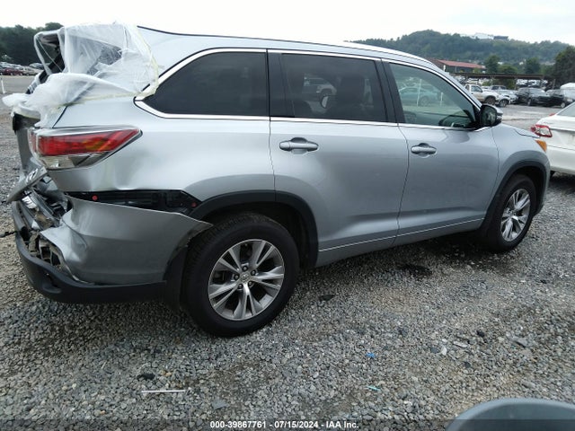 Toyota Highlander Xle V6 2015 5TDJKRFH5FS091353 Image 4