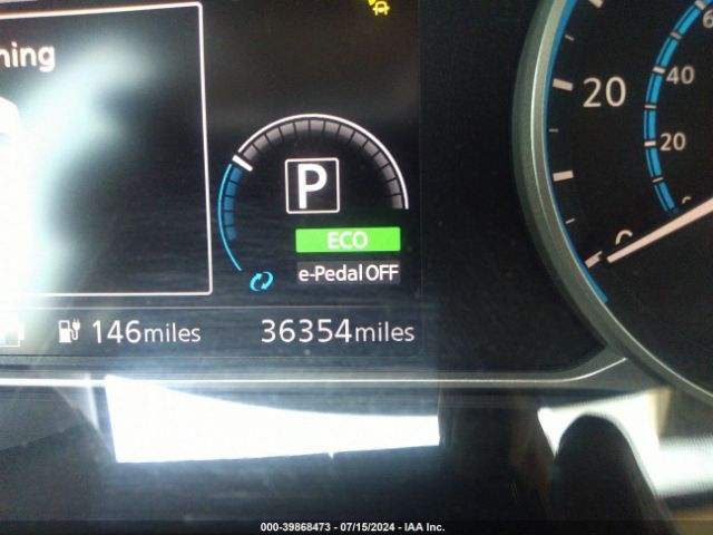 1N4AZ1CP4LC308192 Nissan Leaf Sv 40 Kwh