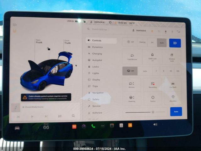 5YJ3E1EC2MF020300 Tesla Model 3 Performance Dual Motor All-wheel Drive