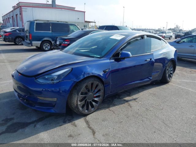 5YJ3E1EC2MF020300 Tesla Model 3 Performance Dual Motor All-wheel Drive