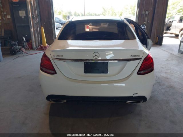 WDDWF4KB9JR407543 Mercedes-Benz C 300 4matic