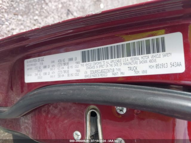 3C6UR5CL0GG336710 RAM 2500 Tradesman