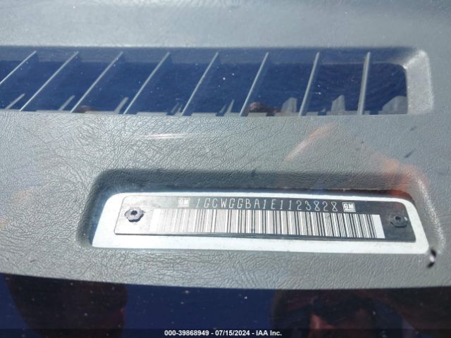 1GCWGGBA1E1123828 Chevrolet Express 2500 Work Van