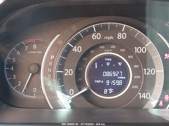 Honda Cr-v Ex-l 2014 2HKRM4H72EH697055 Image 7
