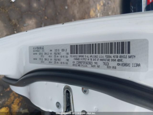 1C6RR6FM3FS623823 RAM 1500 Tradesman
