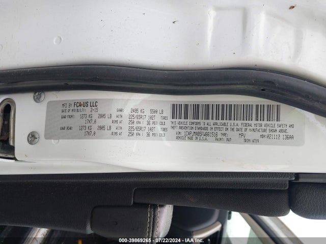1C4PJMAB5FW661516 Jeep Cherokee Sport