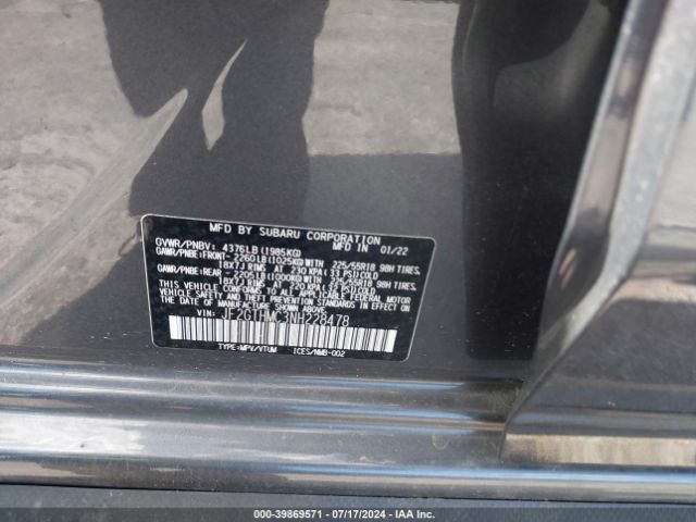 JF2GTHMC3NH228478 Subaru Crosstrek Limited