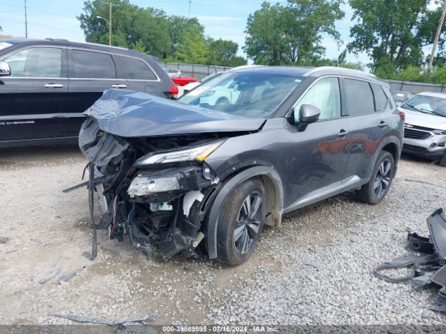 5N1BT3CB7PC763488 Nissan Rogue Sl Intelligent Awd