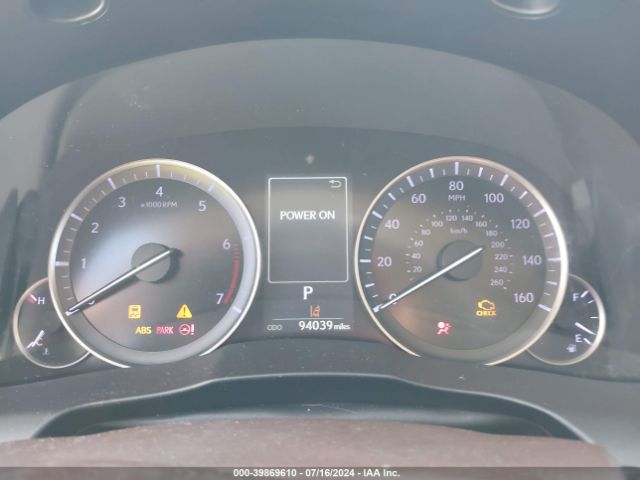 58ABK1GGXJU096195 Lexus ES 350