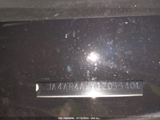 JA4AR4AWXGZ055401 Mitsubishi Outlander Sport 2.4 Gt