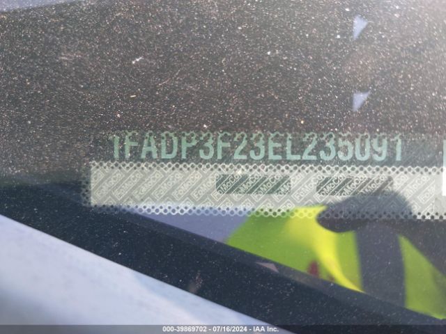 1FADP3F23EL235091 Ford FOCUS SE