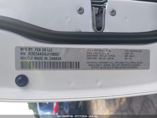 2C3CCAAG4LH198057 Chrysler 300 Touring L