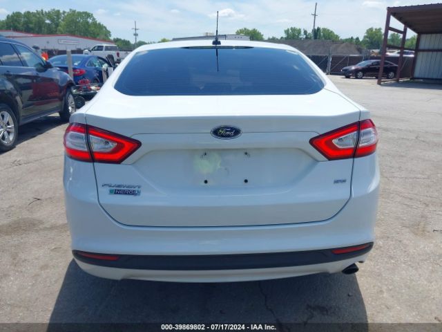 3FA6P0PU6ER255957 Ford Fusion Energi Se Luxury