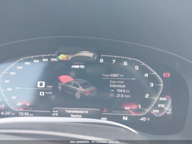WBS83CH01MCF10096 BMW M5