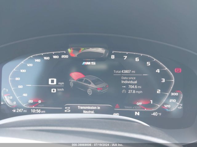 WBS83CH01MCF10096 BMW M5