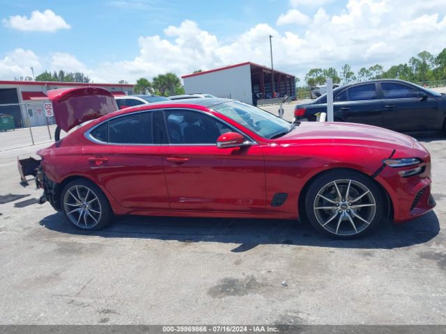 KMTG34TA6NU099720 Genesis G70 2.0t Rwd