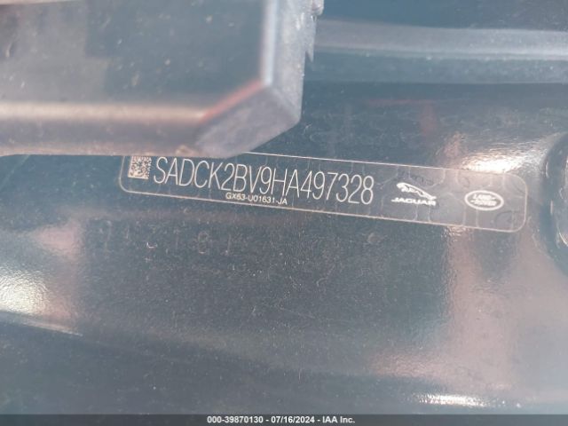 SADCK2BV9HA497328 Jaguar F-pace 35t Prestige
