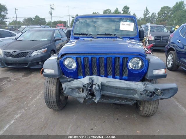 1C4GJXAGXKW559636 Jeep Wrangler Sport S 4x4